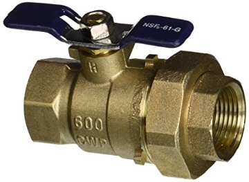 Picture of WATTS 781289LL Febco 781-289LL Ball Valve with Union, 1" (EA)