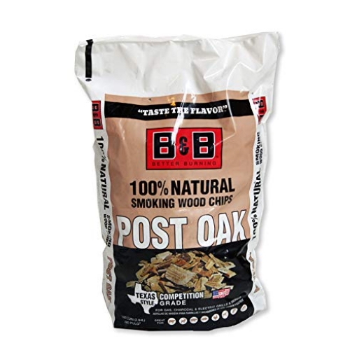Picture of B&B CHARCOAL 00124 Post Oak Smoking Chips (EA)