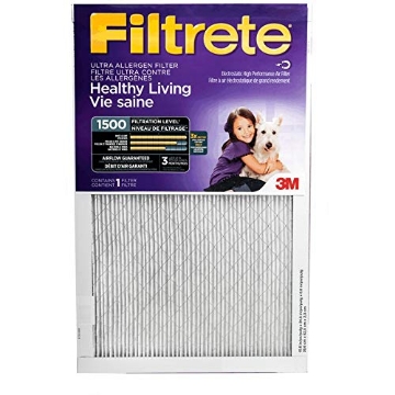 Picture of Filtrete 2025DC-4 Filtrete 2025DC-4 16x24 x 1 in. Ultra Allergen Pleated Furnace Air Filter, Purple, MPR 1500, 3 Months - Quantity 4 (PK-4-EA)