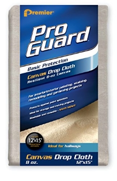 Picture of Premiertek.net, LLC 31258 Premier 12' x 15' Standard Canvas Drop Cloth 8 oz, 31258 (EA)