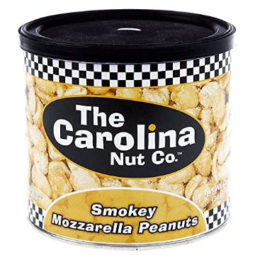 Picture of SUNTREE SNACK FOODS LLC 11012 The Carolina Nut Company Peanuts, Smokey Mozzarella, 12 Ounce (PK-6-EA)