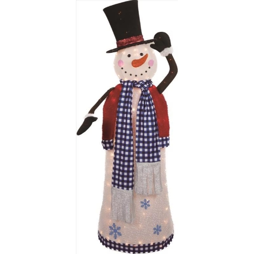 Picture of Celebrations XL94099323 Celebrations Incandescent Warm White Snowman 5 ft. Yard Decor (EA)