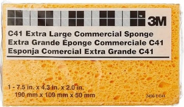 Picture of 3M C41 3M Extra Large Commercial Sponge – Durable, Highly Absorbent Cleaning Sponge for Heavy-Duty Tasks (EA)
