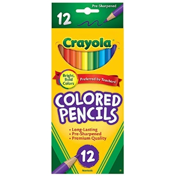 Picture of Crayola, LLC 684012 Crayola Colored Pencils Long 12Ct (ST-12-EA)