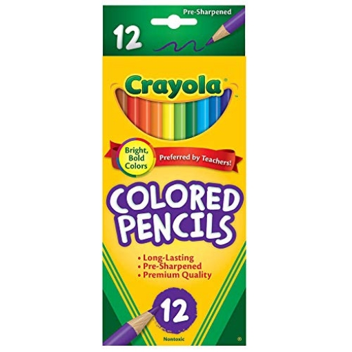 Picture of Crayola, LLC 684012 Crayola Colored Pencils Long 12Ct (ST-12-EA)