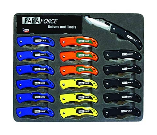 Picture of Accusharp 801LBKS FORTUNE PRODUCTS INC Knife LOCKBACK 18PC DISP18 (PK-18-EA)