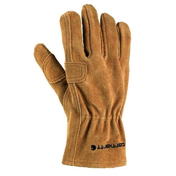 Picture of PYRAMEX SAFETY PRODUCTS LLC GW0553MBROWN-XL Carhartt Men's Synthetic Suede Open Cuff Glove (EA)