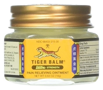Picture of TIGER BALM 039278315103 Tiger Balm Ultra Strength Pain Relieving Ointment Non-Staining 18 gm (EA)