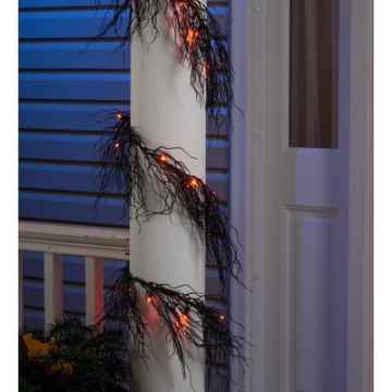 Picture of Celebrations 34864-71 Garland BLK/ORN 6FT (EA)