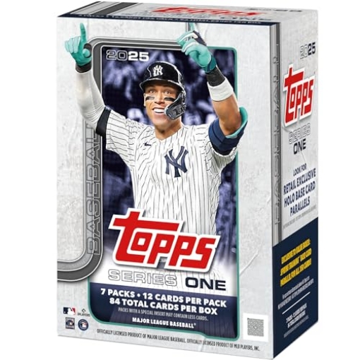 Picture of 2025 TOPPS SERIES 1 FGC005963 2025 Topps Series 1 Baseball - Factory Sealed - Value Box (EA)