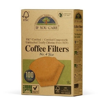 Picture of IF YOU CARE J25001 Iyc Coffee Filter- #4 Fsc Size 100ct36 (PK-12-EA)
