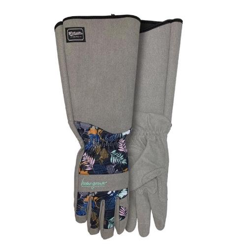 Picture of JOHN WATSON LTD 307-L Watson Gloves #307 Game of Thorns Ladies Gauntlet Gardening Gloves made with Recycled WasteNot™ Polyester (L (Pack of 1)) (EA)