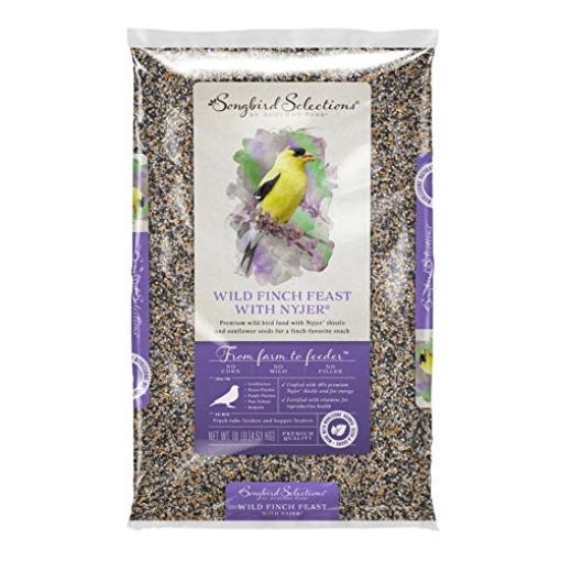 Picture of SONGBIRD SELECTIONS 13634 Global Harvest Foods Audubon Park Songbird Selections Finches Wild Bird Food Nyjer Seed 10 lb. (EA)