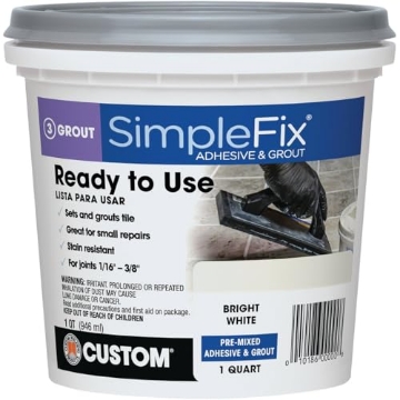 Picture of SIMPLEFIX TAGWQT CUSTOM BLDG PRODUCTS TAGWQT Quart Premixed Bright white (EA)