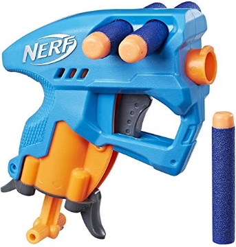Picture of Hasbro HSBE0121 Nerf Nanofire Blue Blaster and Combats (EA)
