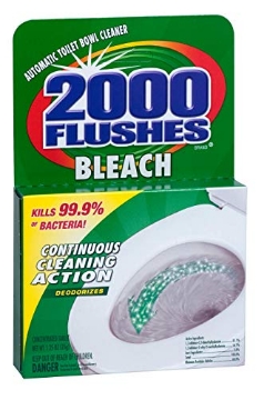 Picture of WDF 290071 2000 Flushes Blue Plus Bleach Automatic Toilet Bowl Cleaner, 1.25 OZ (EA)