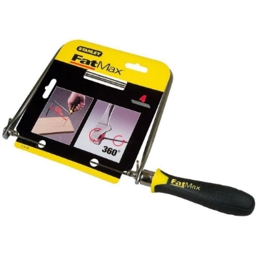 Picture of STANLEY Engineered Fastening 15-106A Stanley Hand Tools 15-106A 6-3/4" Coping Saw with Extra Blades (EA)