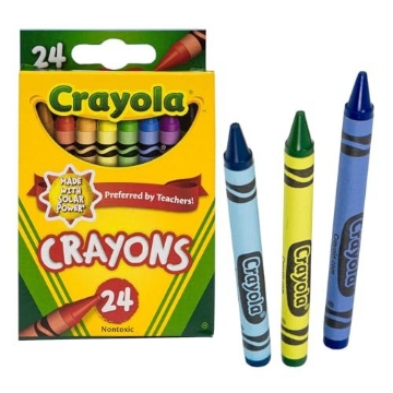 Picture of Crayola, LLC 523024 Crayola Crayons 24 Colors (BX-24-EA)