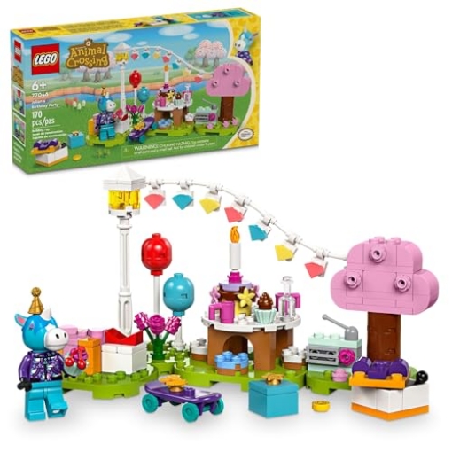 Picture of Lego 77046 LEGO Animal Crossing Julian’s Birthday Party Video Game Toy for Kids, Animal Crossing Toy from The Video Game Series with Horse Toy Minifigure, Birthday Gift for Girls and Boys Ages 6 and Up, 77046 (EA)
