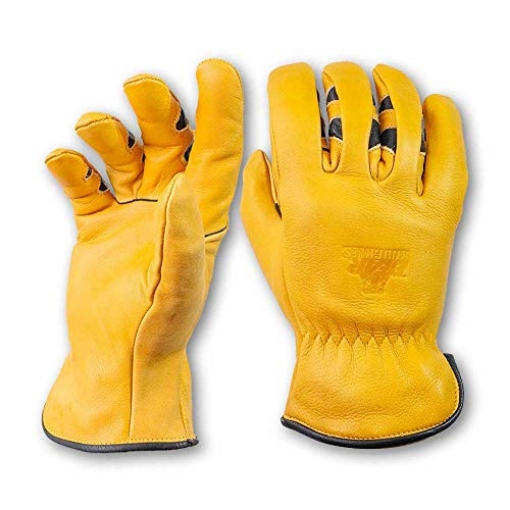 Picture of BEAR KNUCKLES GLOVES D357-XL Bear Knuckles Water Resistant Regular Duty Cowhide Leather Work Gloves | Patented Pre-Curved Finger Design (EA)