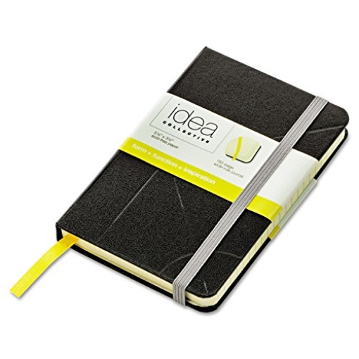 Picture of TOPSBUSFMS 56874 Tops Oxford Idea Collective Mini Hardbound Journal, Black/Cream, 5.5 X3.5 (EA)