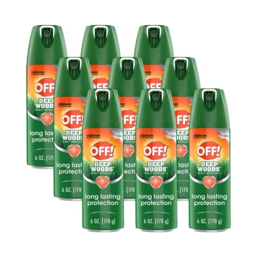 Picture of Johnson S C Inc 1842 RaidOFF Off Deep Woods Insect Repellent 6oz (Pack of 9) (CT-12-EA)