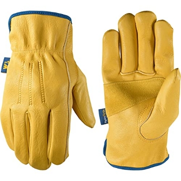 Picture of WELLS LAMONT 1168M Wells Lamont Men’s Slip-On HydraHyde Full Leather Work Gloves | Water-Resistant | Medium (1168M) (EA)