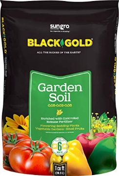 Picture of Black Rain Ordnance 1411603.CFL001P Sun Gro Horticulture Black Gold Garden Soil (EA)