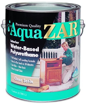 Picture of ZARGES 32413 ZAR Clear Water Based Polyurethane 1 gal.2 (PK-2-EA)
