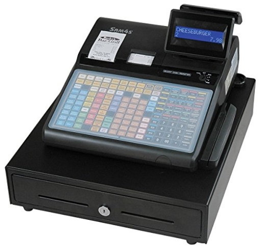 Picture of SAM4S CRSER940 Sam4S ER940 100 Department Food Service Cash Register (EA)