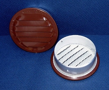 Picture of MAURICE FRANKLIN LOUVER RLB-100 2 MAURICE FRANKLIN LOUVER RLB-100 2 Mini Louver (6 Pack), 2", Brown (EA)