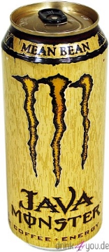 Picture of MONSTER JAVA 134926 Monster Java, Mean Bean, 15 oz (Pack of 12) (PK-12-EA)