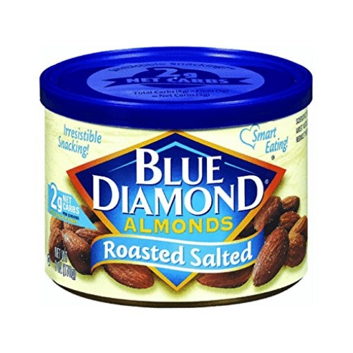 Picture of BLUE DIAMOND 02970 ROASTD SALTD ALMOND 6 OZ (PK-12-EA)