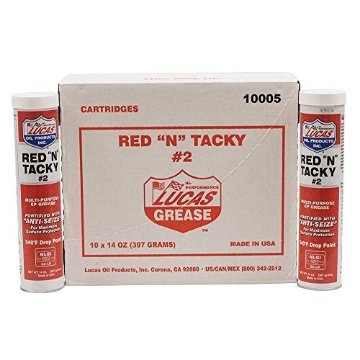 Picture of LUCAS OIL PRODUCTS INC 10005-30 Stens Lucas Oil Red N Tacky Grease, (10 Pack) (PACK-10-EA)