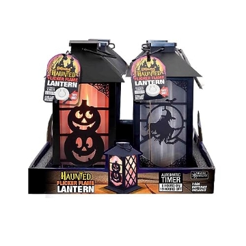 Picture of MAGIC CHEF 702058 Magic Seasons 702058 Haunted Flicker Flame Halloween Lantern, 8 Inch (Pack of 6) (PK-6-EA)