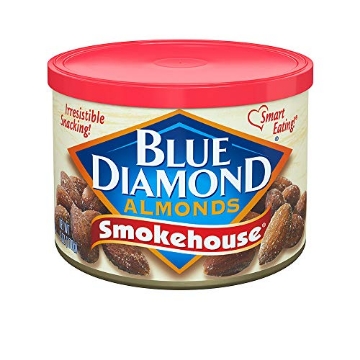 Picture of BLUE DIAMOND 01590 Blue Diamond Almonds Original Smokehouse, 6 Ounce (Pack of 12) (PK-12-EA)