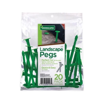 Picture of HANES COMPANIES INC 46648 GREENSCAPES LANDCAPE FABRC PEGS 20PK (EA)