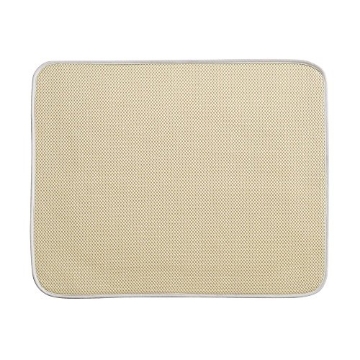 Picture of IDESIGN 41240 InterDesign iDry Large Kitchen Countertop Absorbent Dish Drying Mat, Wheat/Ivory (EA)