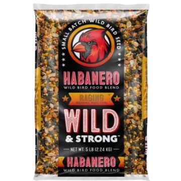 Picture of SMALL BATCH 14462 Small Batch Wild & Strong Raging Songbird Habanero Wild Bird Food 5 lb (EA)