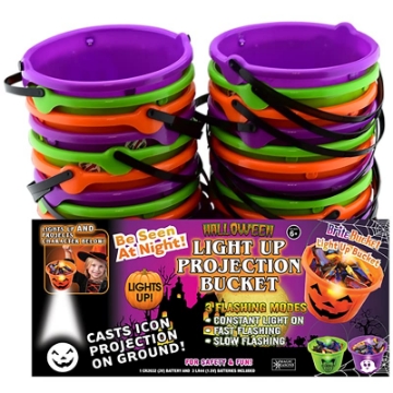 Picture of MAGIC CHEF 702685 Shawshank Ledz 6772438 Magic Seasons Prelit Halloween Character Projection Bucket Accessory - Pack of 24 (PK-24-EA)