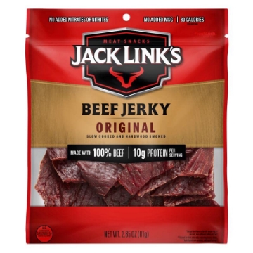 Picture of JCK JCK87631 Jack Links Original Beef Jerky, 2.85 Ounce -- 8 per case. (PK-8-BG)
