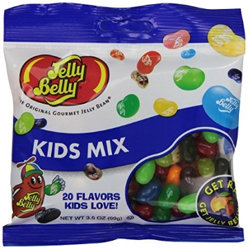 Picture of JELLYBELLY 66938 Jelly Belly Kids Mix Jelly Beans, 20 Kid-Friendly Flavors, 3.5-oz, 12 Pack (PK-12-EA)