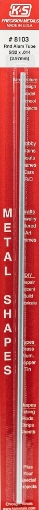 Picture of K&S 8103 K&S Precision Metals Round Aluminum Tube 8103 – 5/32" OD x 0.014" Wall x 12" Long – DIY Crafts, Model Building, Home Projects, Made in USA, 1 Tube (EA)
