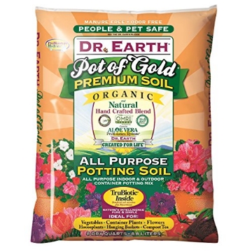 Picture of DR EARTH INC 813 Dr. Earth Gold Premium Potting Soil, 8 Quart, Natural (EA)