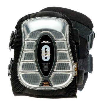 Picture of TOMMYCO KNEEPADS, INC. 40032 TOMMYCO GELite 6 in. L x 3.5 in. W Flat Terrain Pro Gel Knee Pads Black Non-Marring Breathable - Case of: 44 (PK-4-EA)