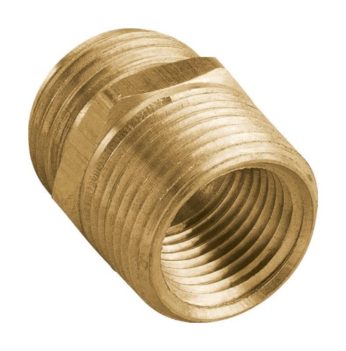 Picture of ORBIT IRRIGATION PRODUCTS INC 53038 Orbit Brass Hose Adapter 3/4 in. Dia. x 1/2 in. Dia. 1 pk (PK-12-EA)