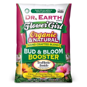 Picture of DR EARTH INC 101 DR Earth 101 Flower Girl Bud and Bloom Booster Fertilizer, 12-Pound (EA)