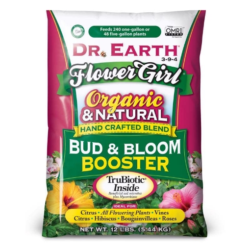 Picture of DR EARTH INC 101 DR Earth 101 Flower Girl Bud and Bloom Booster Fertilizer, 12-Pound (EA)