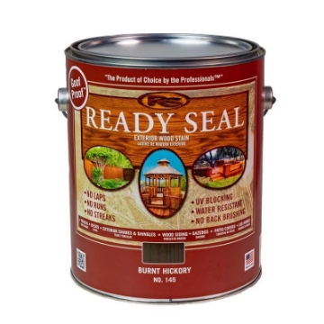Picture of READY SEAL INC 145 Ready Seal Goof Proof Semi-Transparent Burnt Hickory Oil-Based Wood Stain and Sealer 1 gal.4 (PK-4-EA)