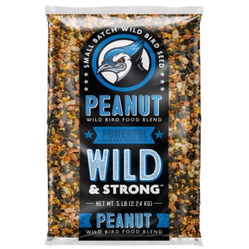 Picture of SMALL BATCH 14463 Small Batch Wild & Strong Powerful Songbird Peanut Wildlife Food 5 lb (EA)